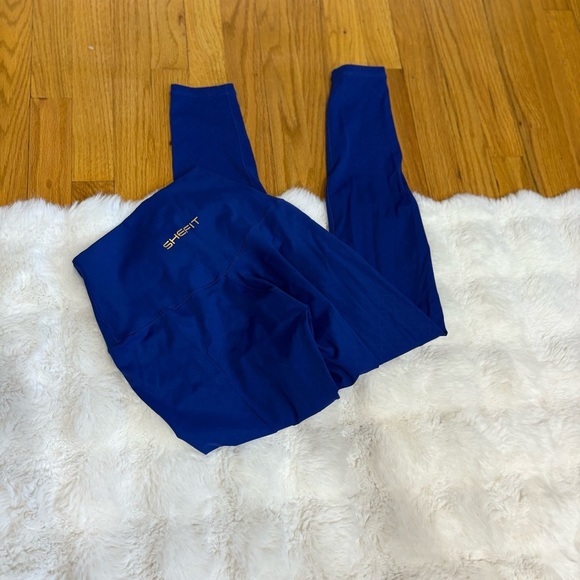 Shefit Royal Blue High-Waisted Leggings S - Picture 5 of 5